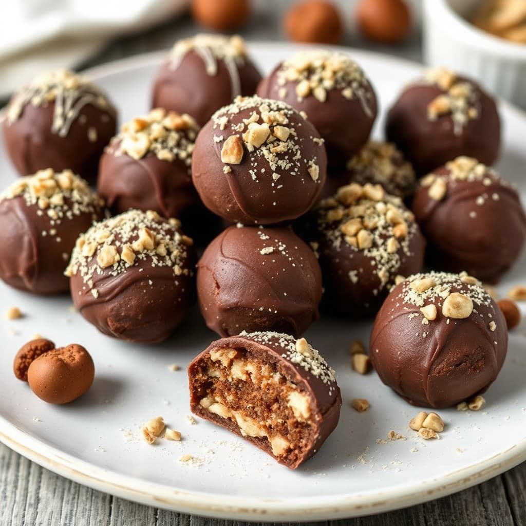Hasselnøtttrøfler