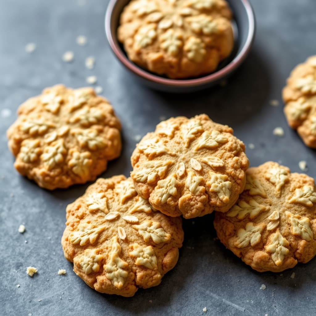 Havreflarn med lace-mønster