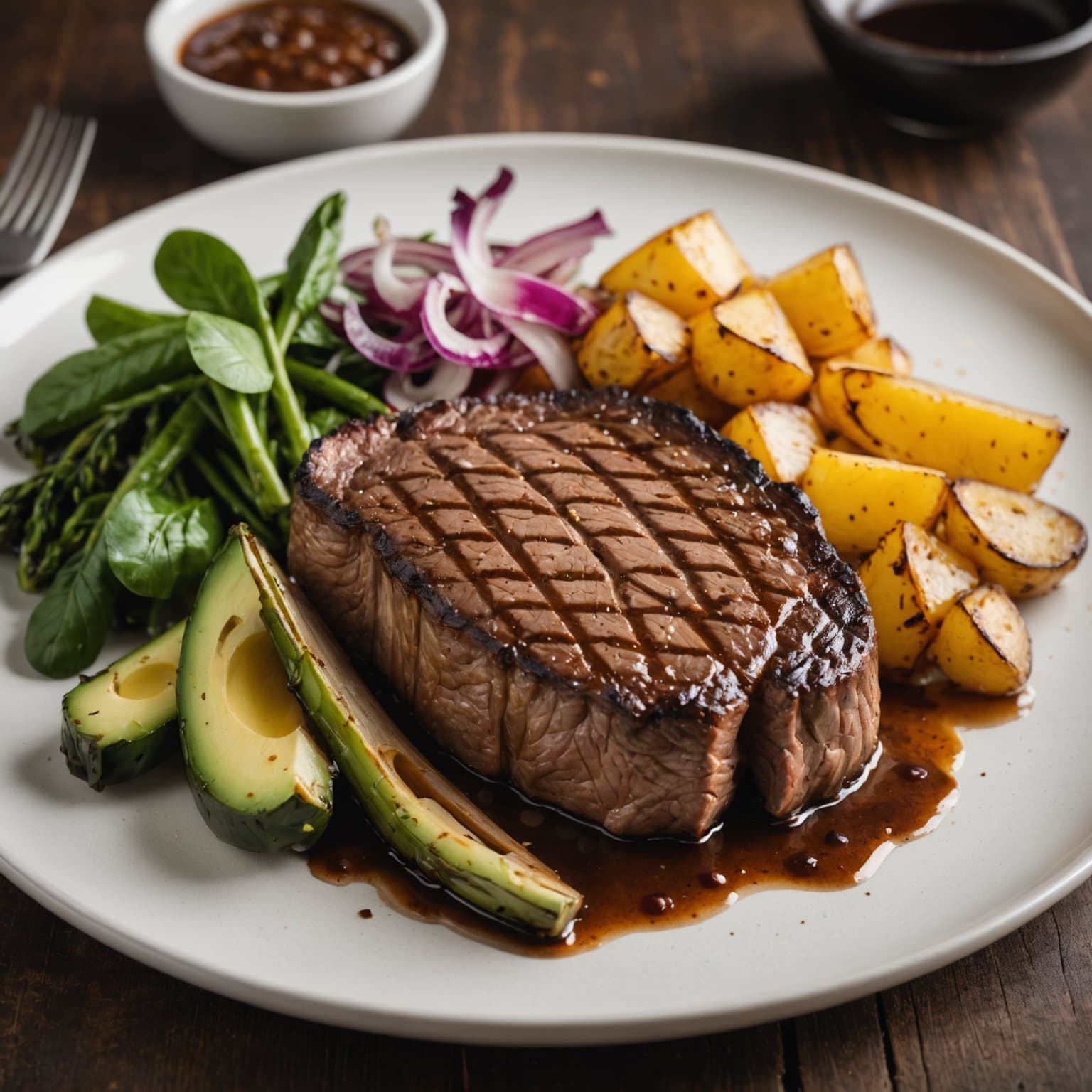 Hawaiisk ribeye-steak