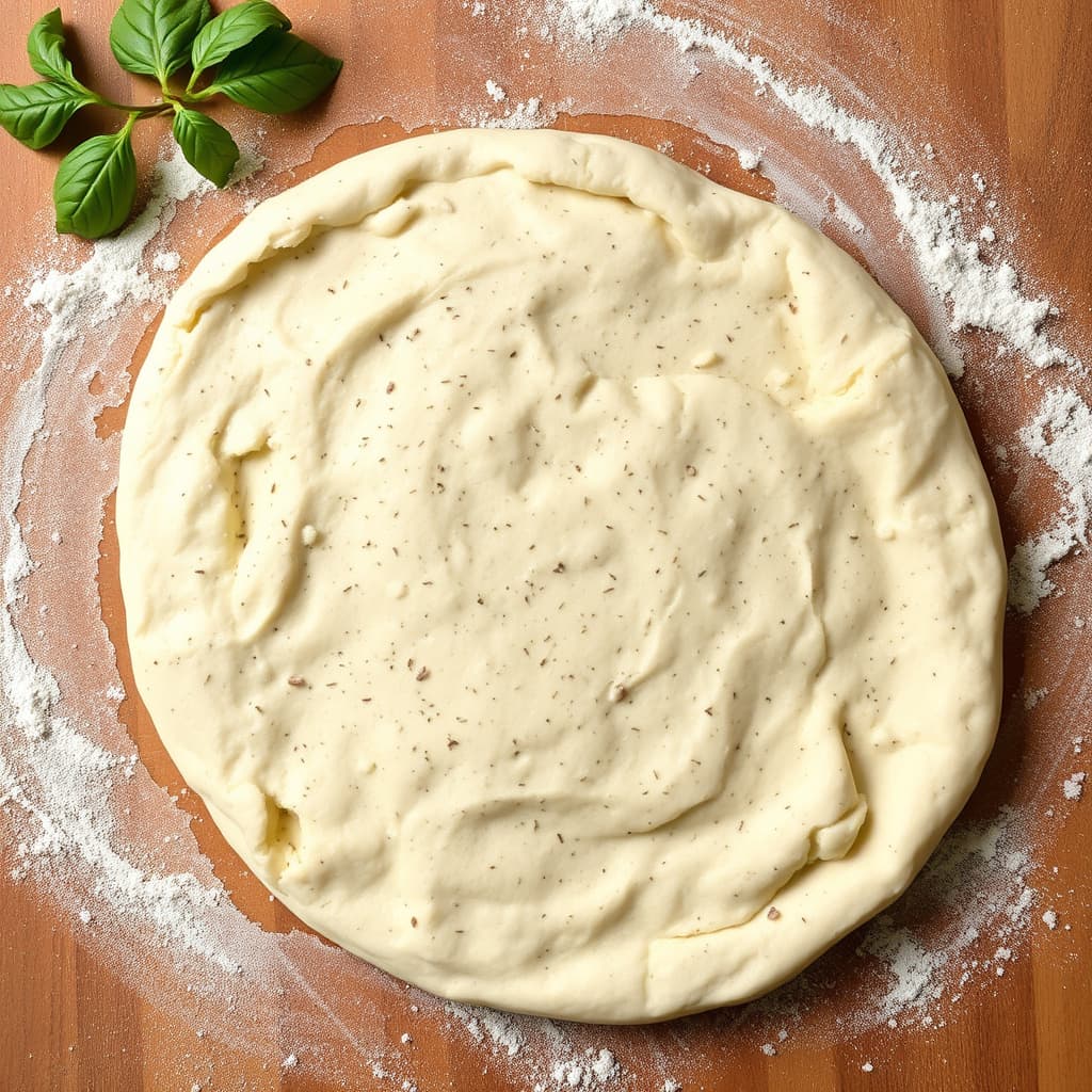 Hele multigrain pizzadeig