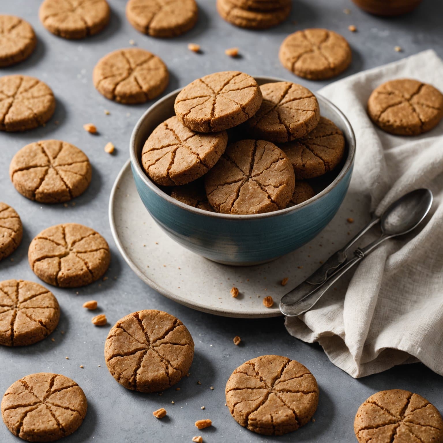 Helkorn ingefærkjeks