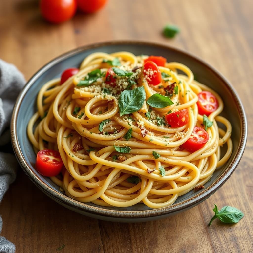 Herbed Spaghettini