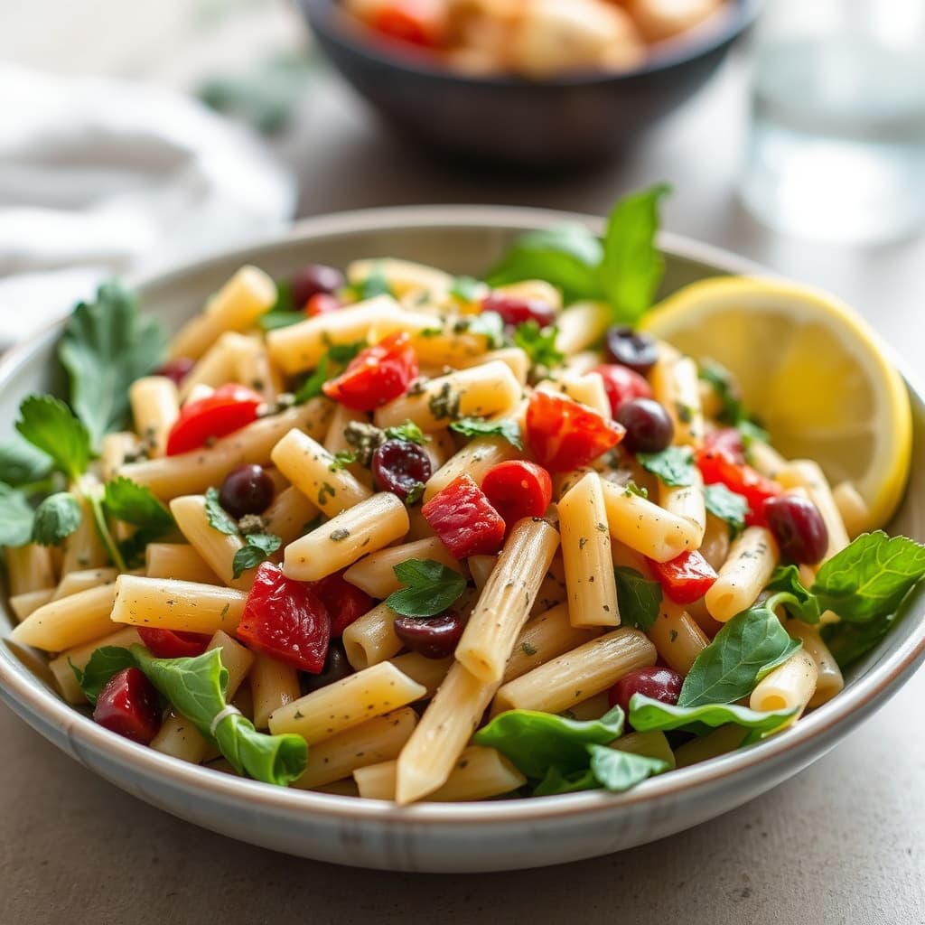 Herbed Tricolor Pastasalat