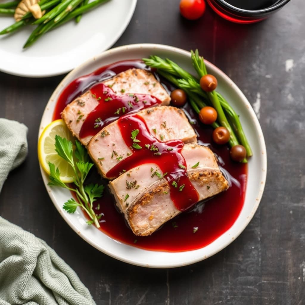 Herdebryte med rødvinsreduksjon