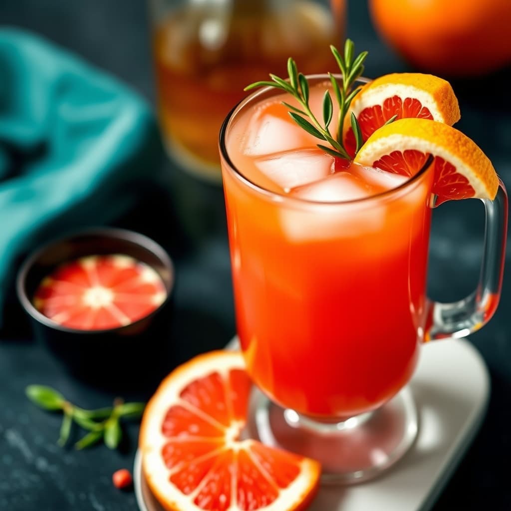 Het grapefrukt-toddy