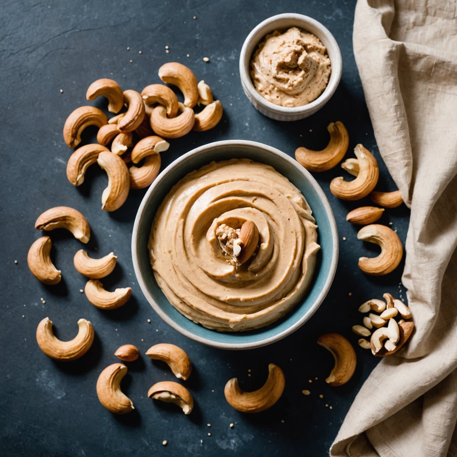 Hjemmelaget cashewsmør