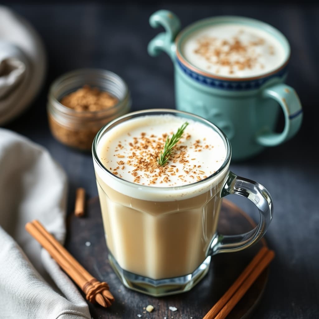 Hjemmelaget kokos chai-te-latte