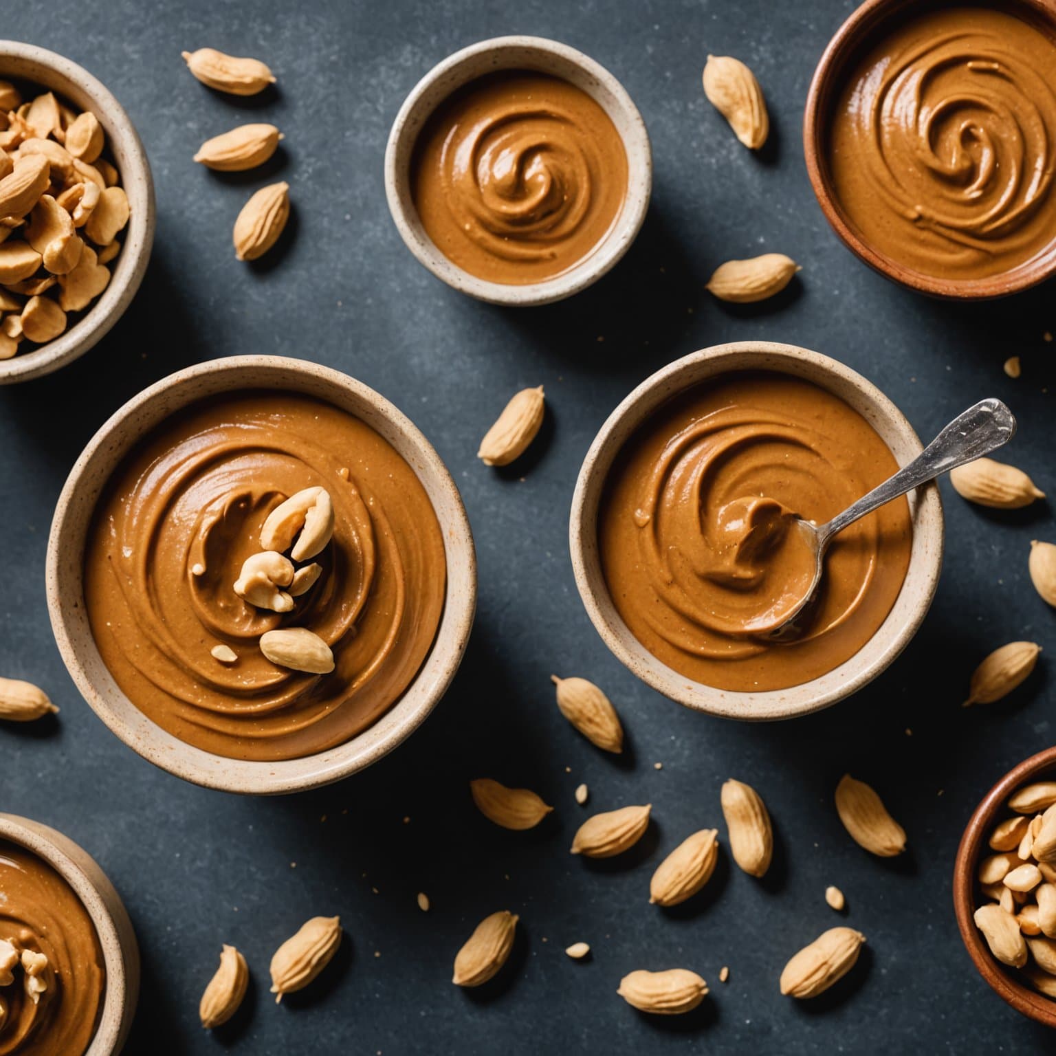 Hjemmelaget ristet peanøttsmør