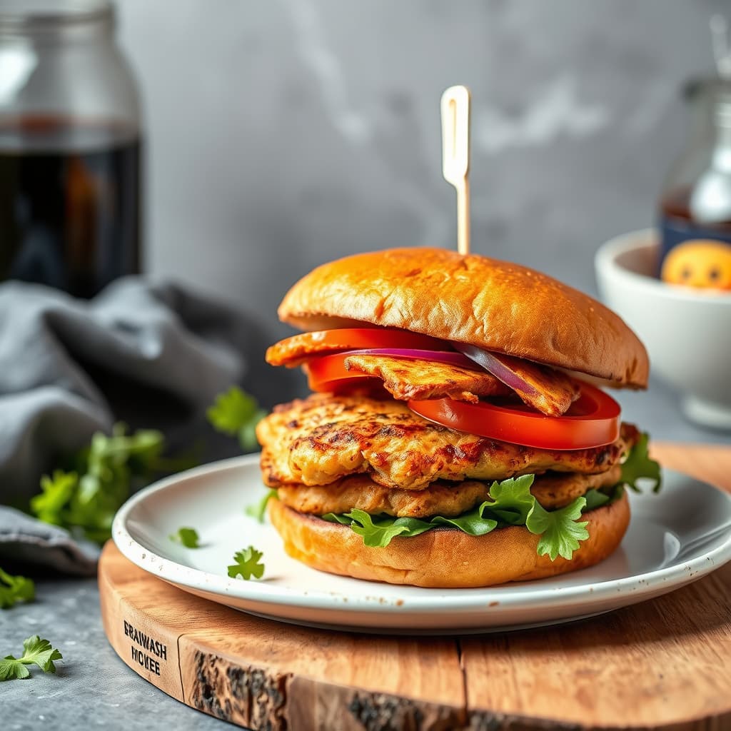 Hjernevask Flat-Iron Kylling Sandwich