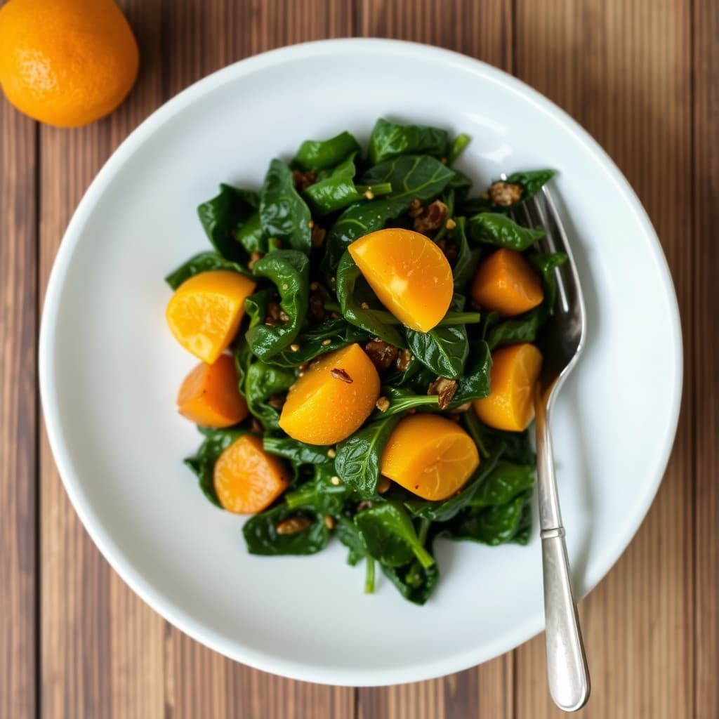 Hjertevarme grønnsaker med kumquats