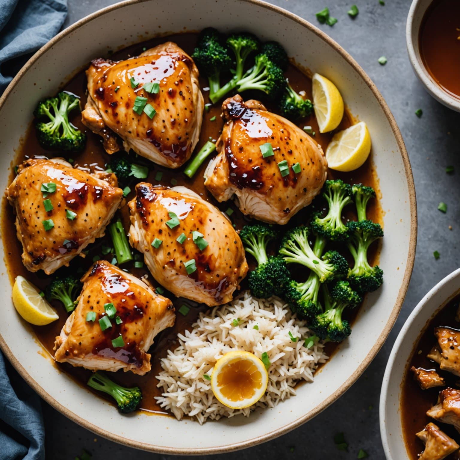 Honning- og hvitløksstekte kyllinglår i slow cooker