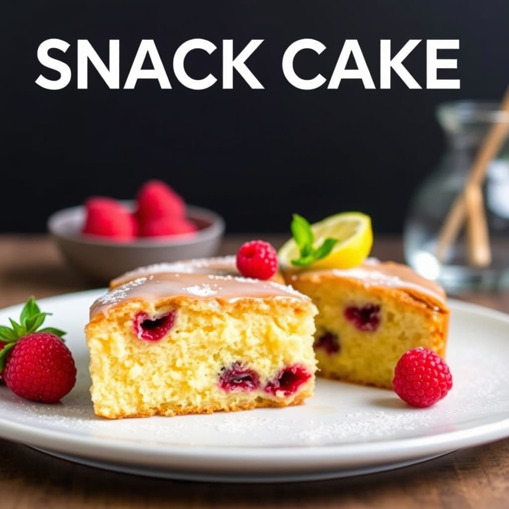 Honning- og sitronbærkake med snacksukker