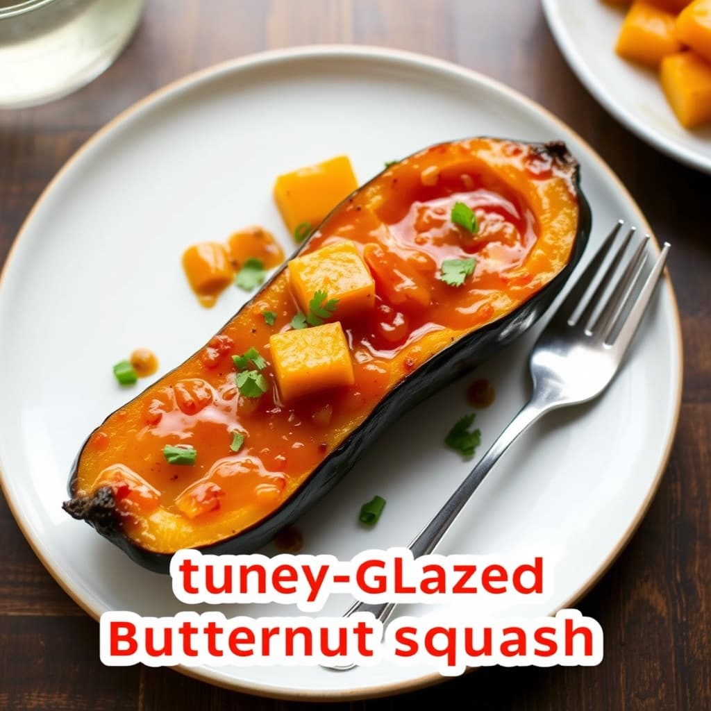 Honningglasert butternutgresskar