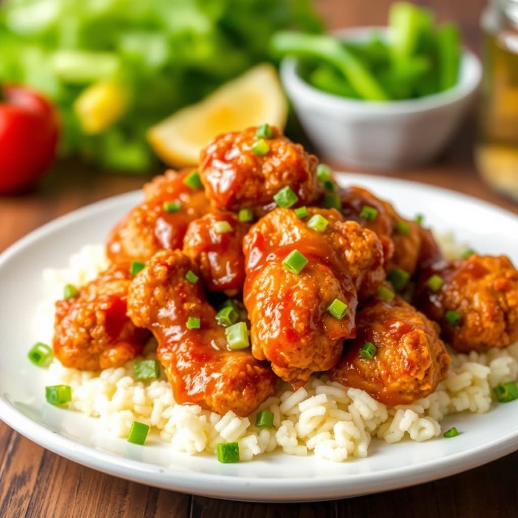 Honningstekt kylling med sprø skorpe