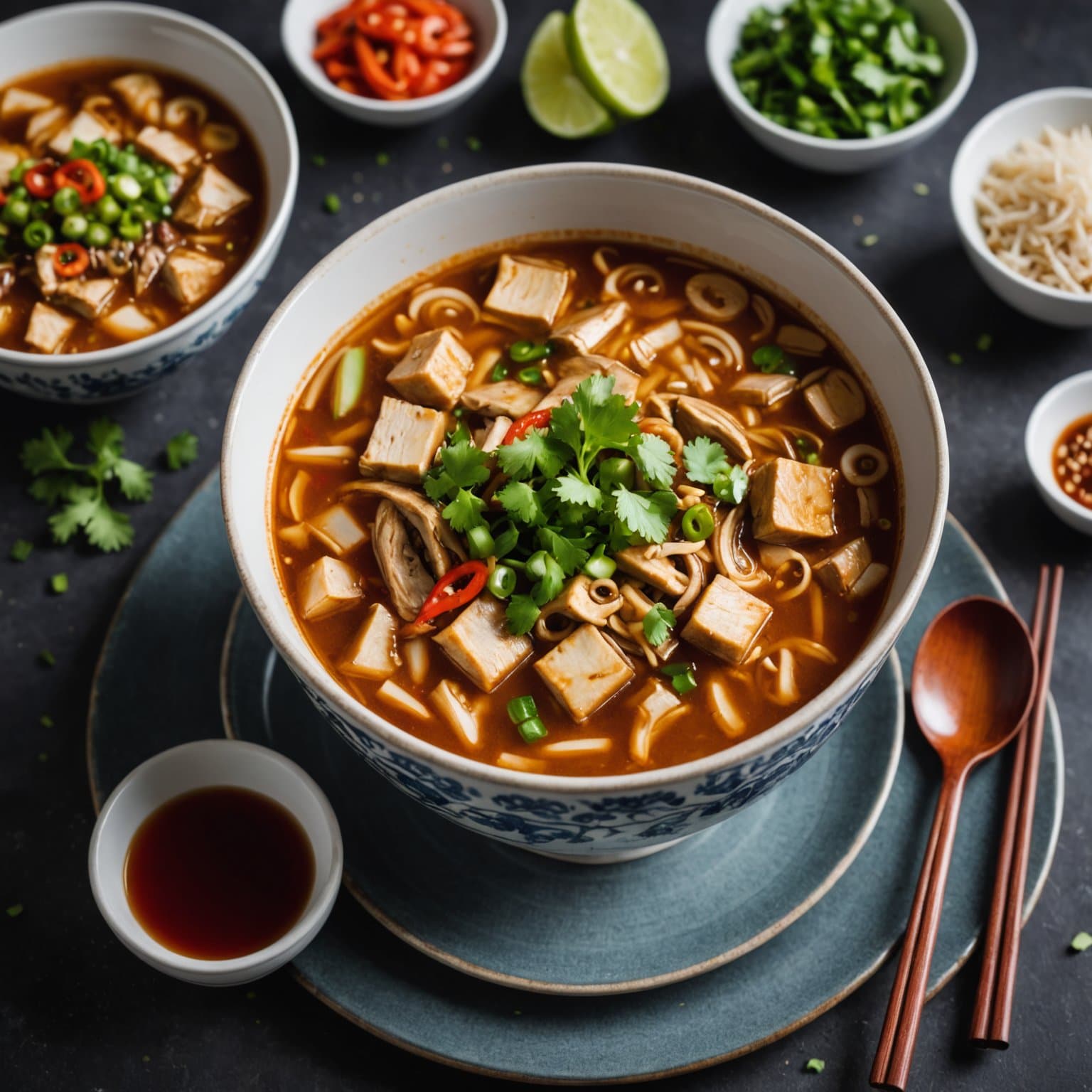 Hot and Sour Soup med ingefær