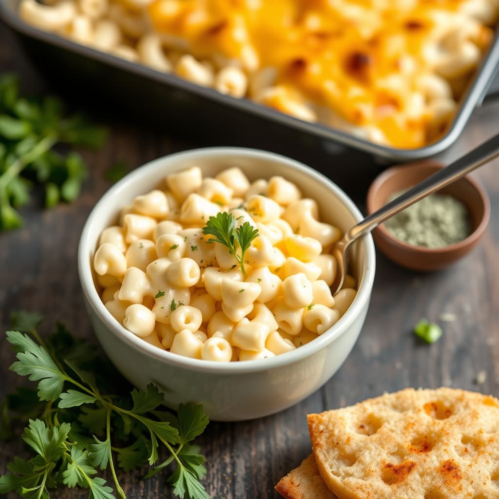 Hvit Mac 'n' Cheese