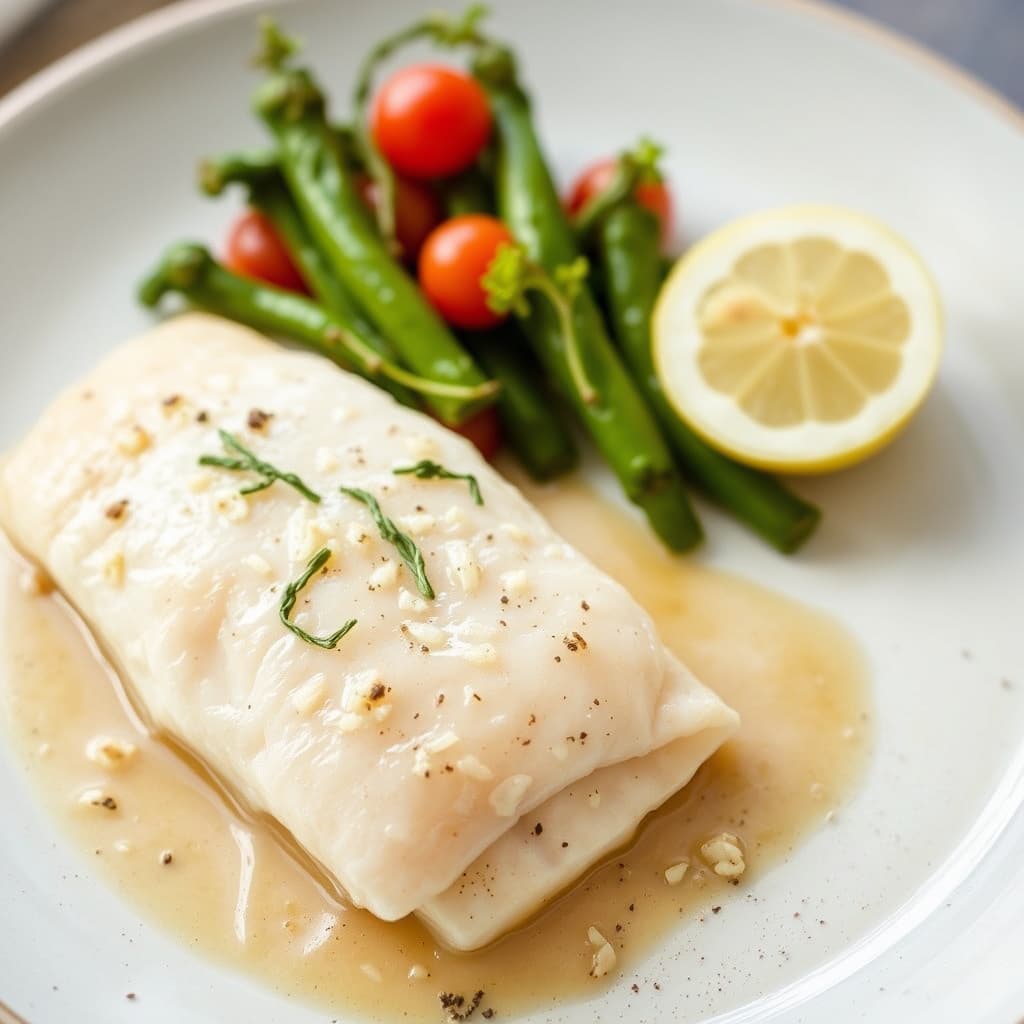 Hvitfiskfileter Amandine