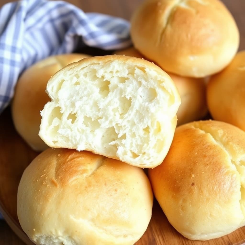 Hvitt brød og rundstykker