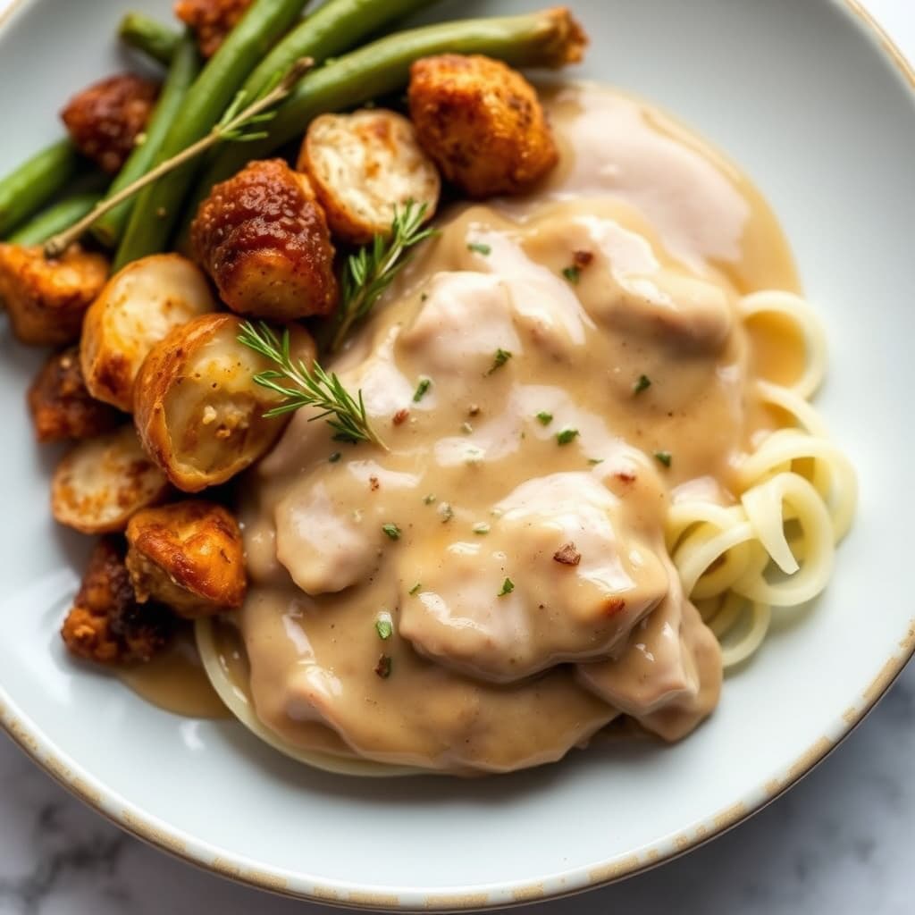 Hvitvins- og kalkunsaus