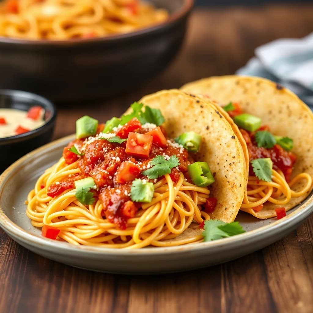 iHungry Spaghetti Tacos