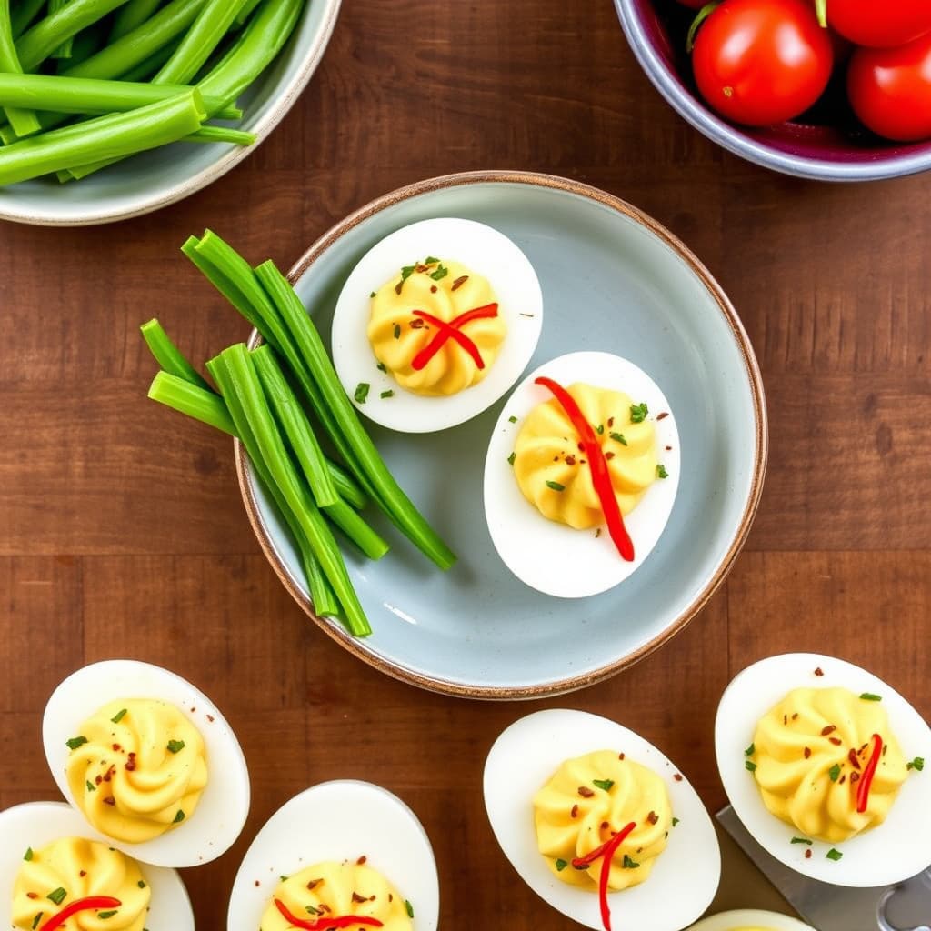 Ikke så djevelske eggerøre-egg