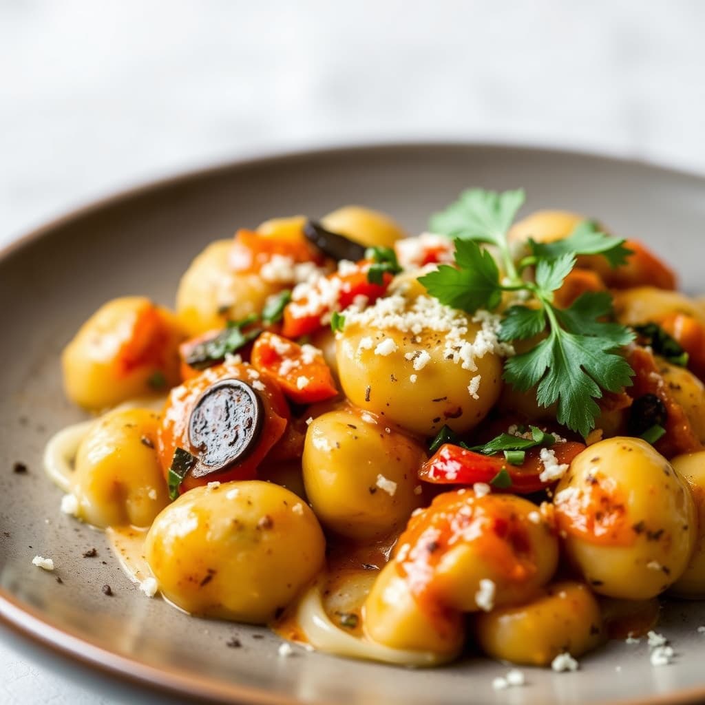 Indisk-inspirert gnocchi