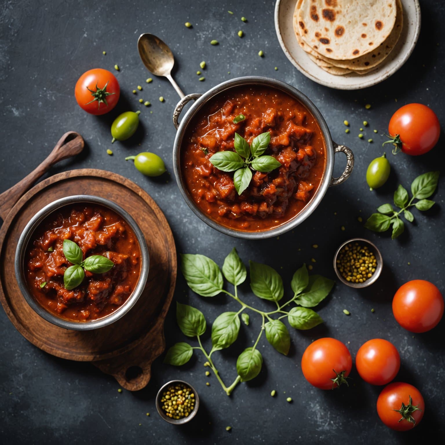 Indisk søt tomatchutney