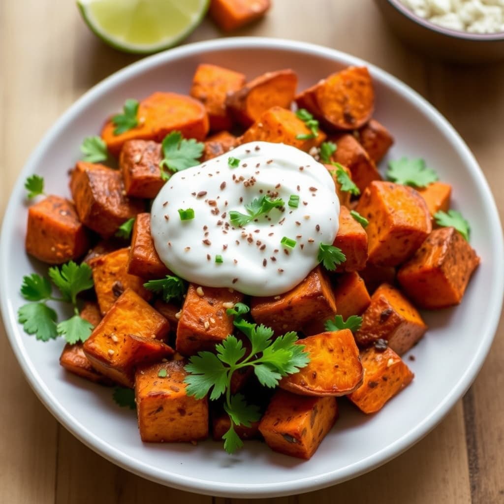 Indiske krydrede søtpoteter