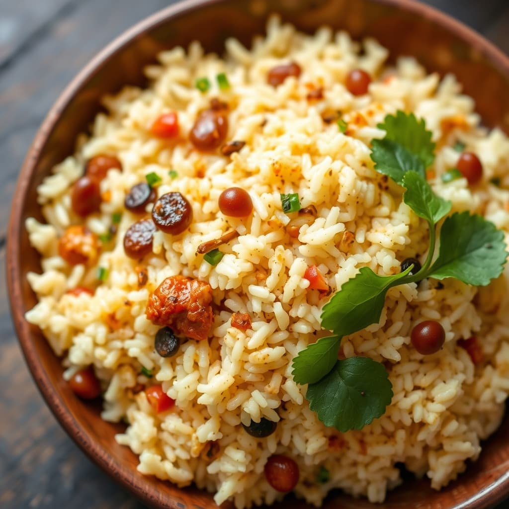 Indonesisk krydret ris