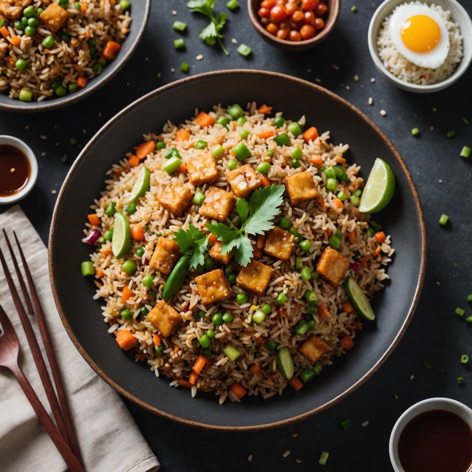 Indonesisk stekt ris