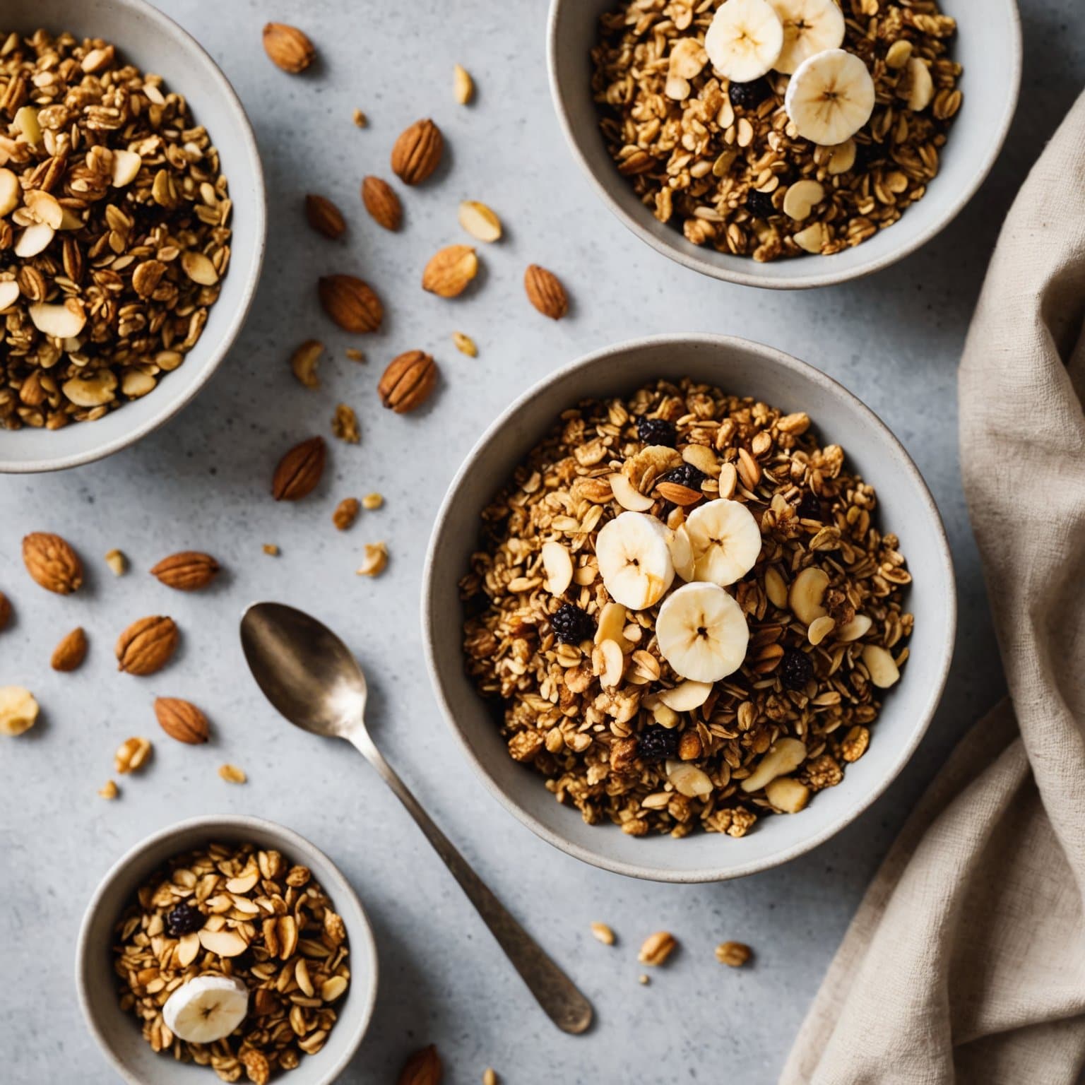Ingefær-kokos granola