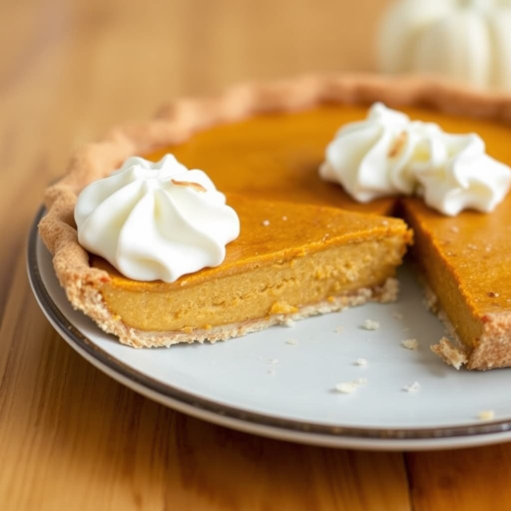 Ingefær-kokos gresskarpai