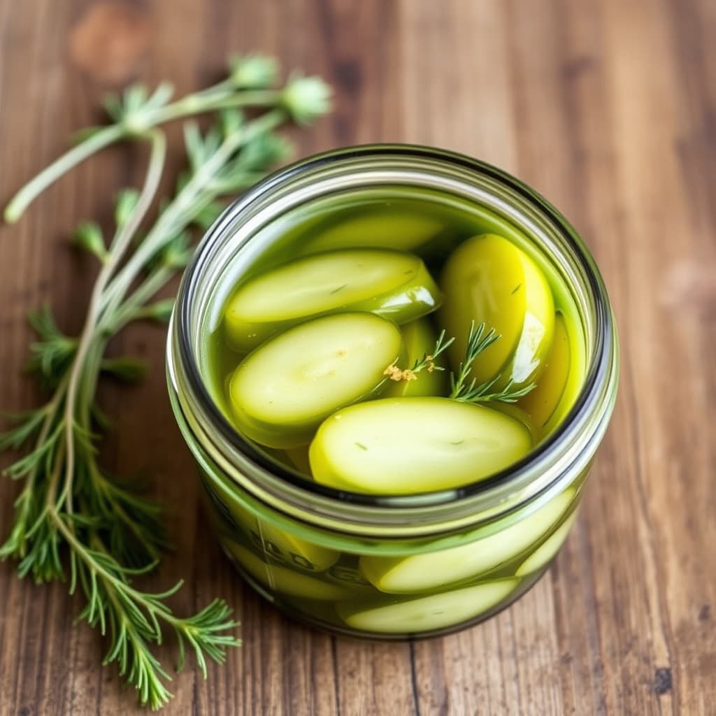 Ingefær- og dillpickles