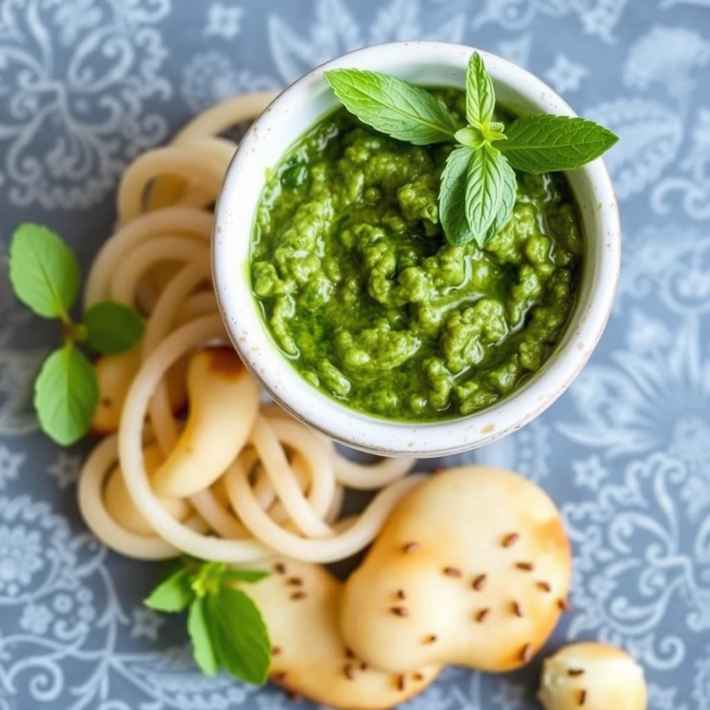 Ingefær- og myntemarinade