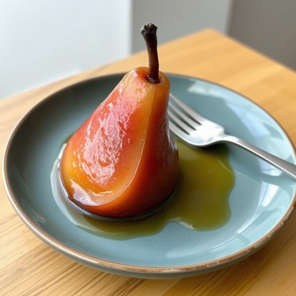 Ingefærkokt pære