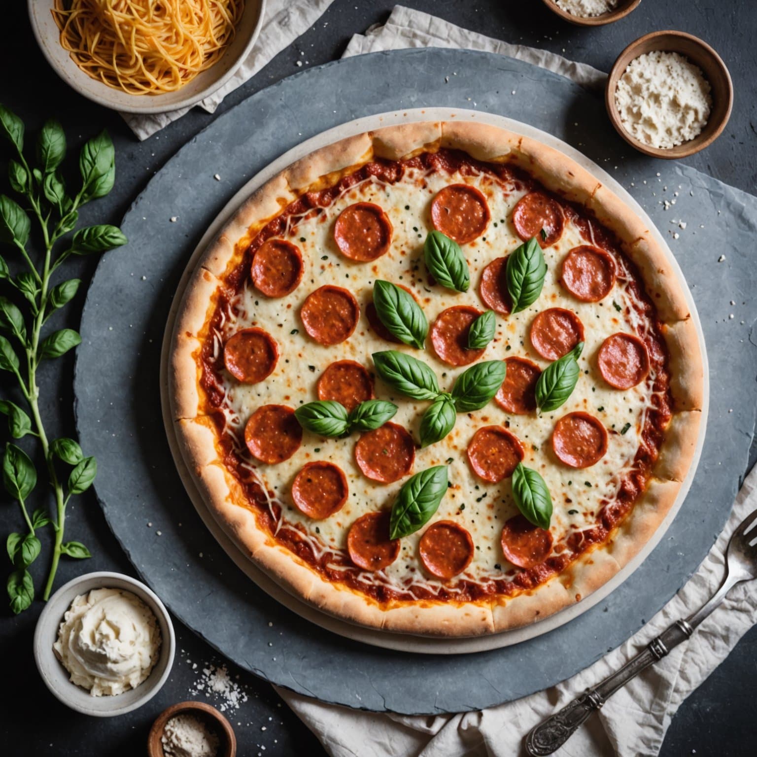 Ingen-elastisk pizzadeig