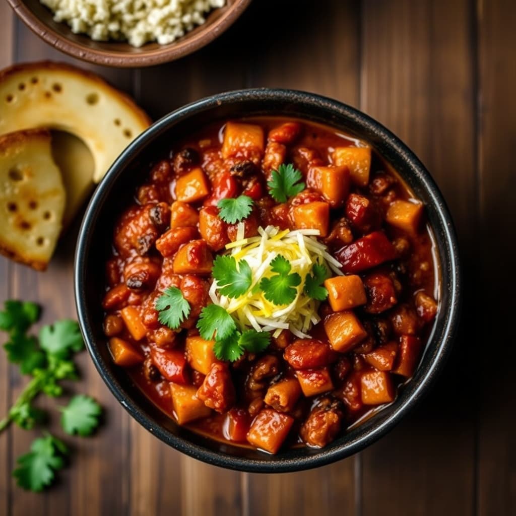 Ingen oppskrift Oppskrift: Røykfylt grønnsaks-chili