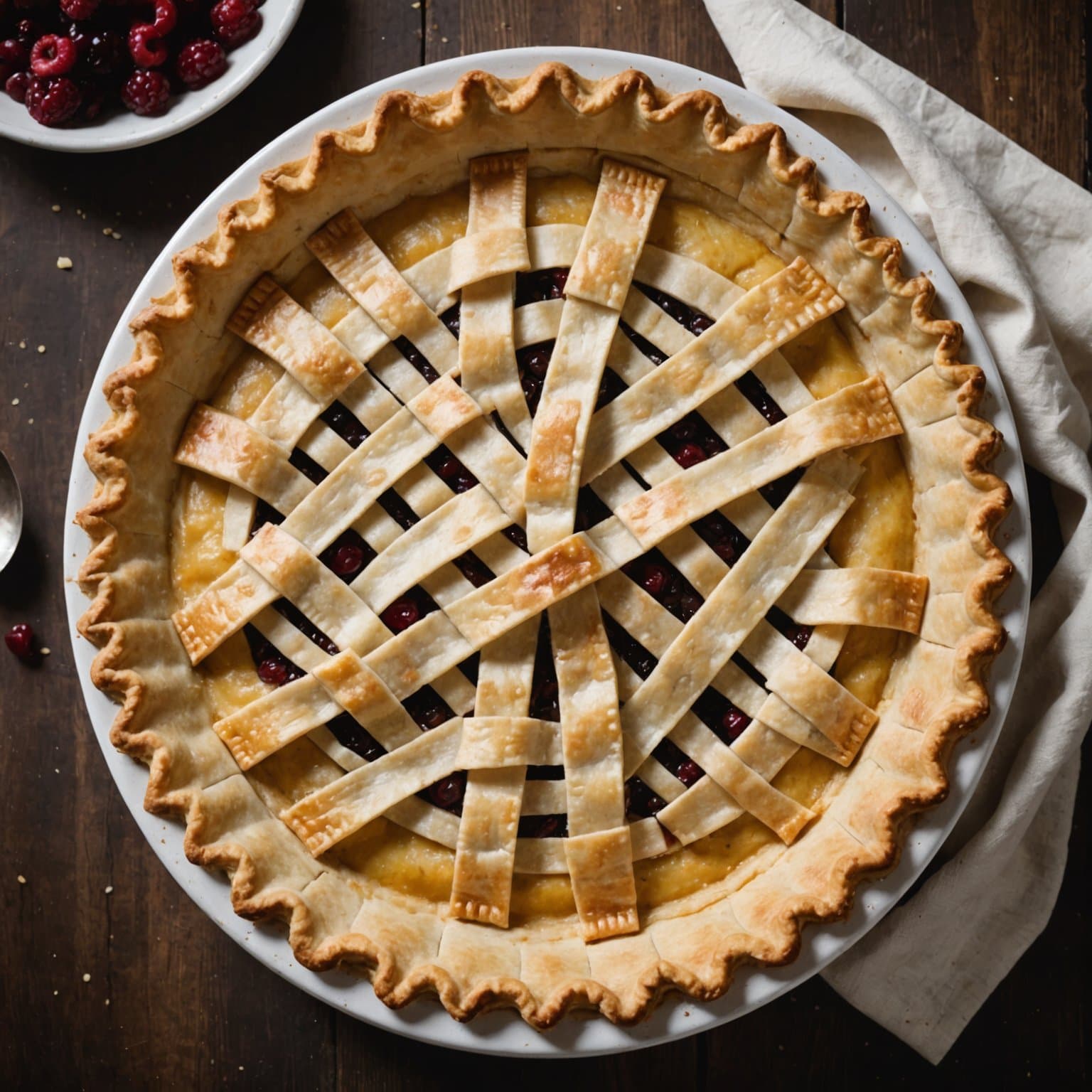 Ingen rulleskorpe til paibunn.