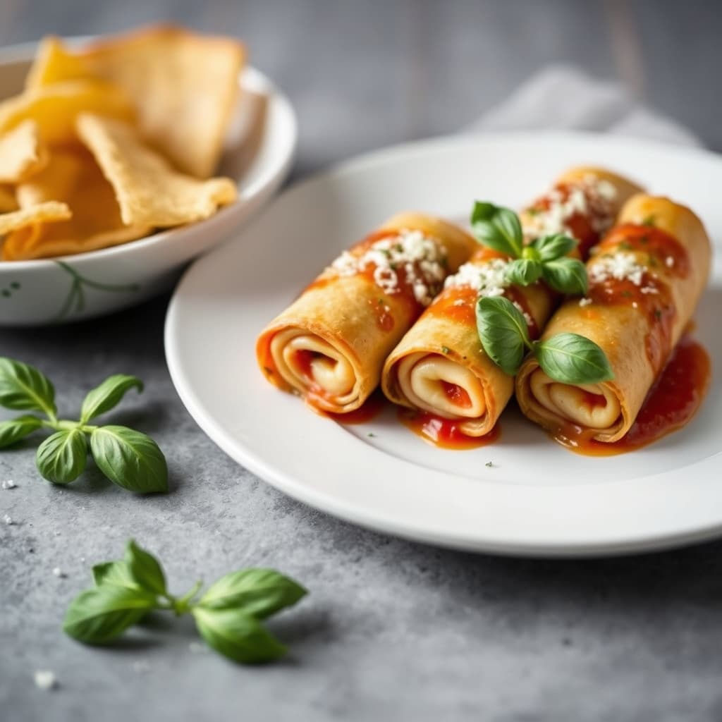 Involtini av svinekjøtt