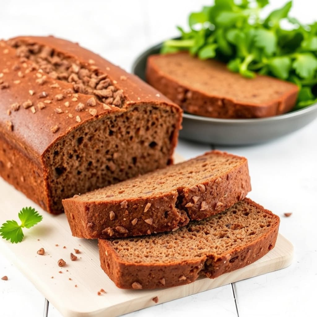 Irsk brød laget av fullkornsmel