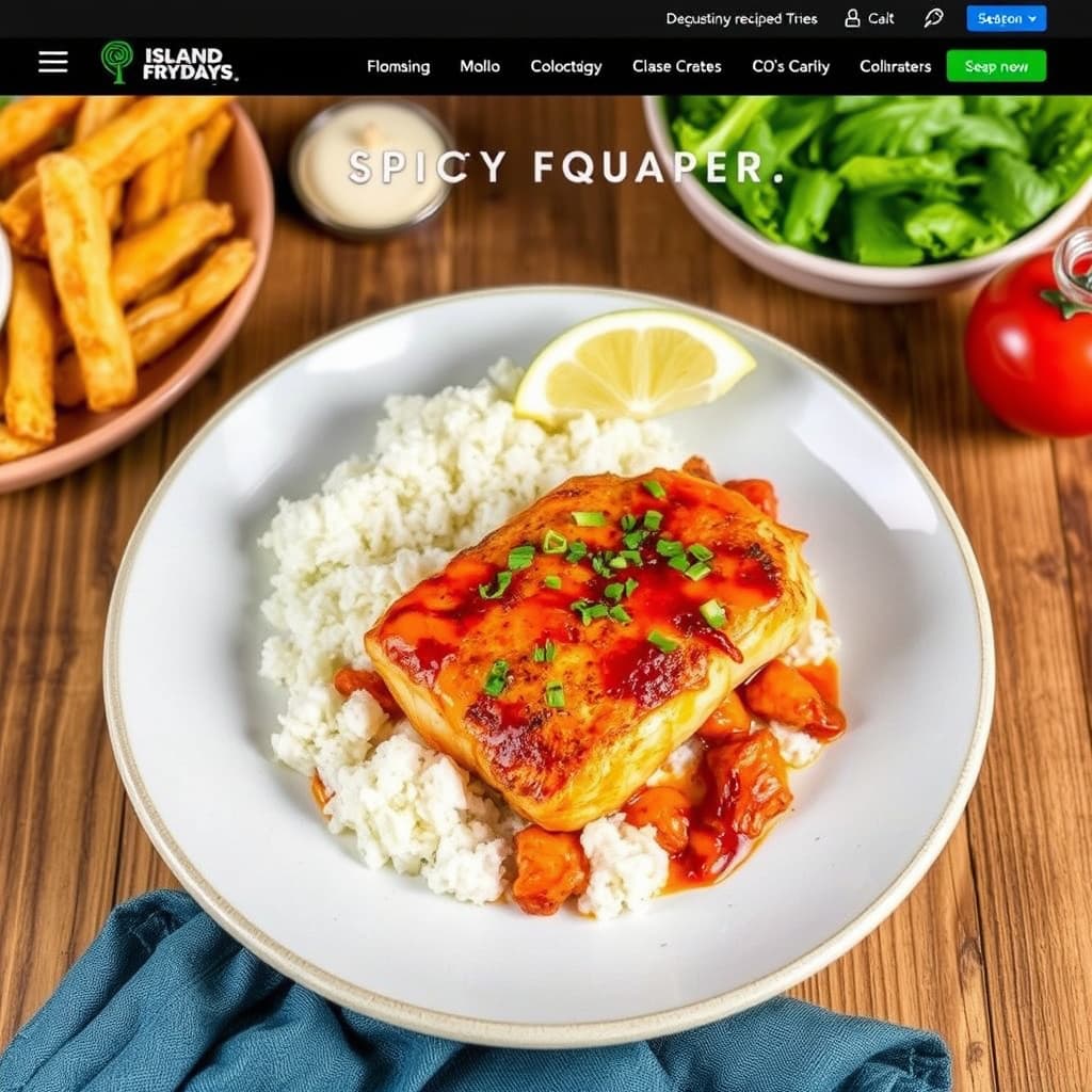 Island Frydays Spicy Escovitch Red Snapper