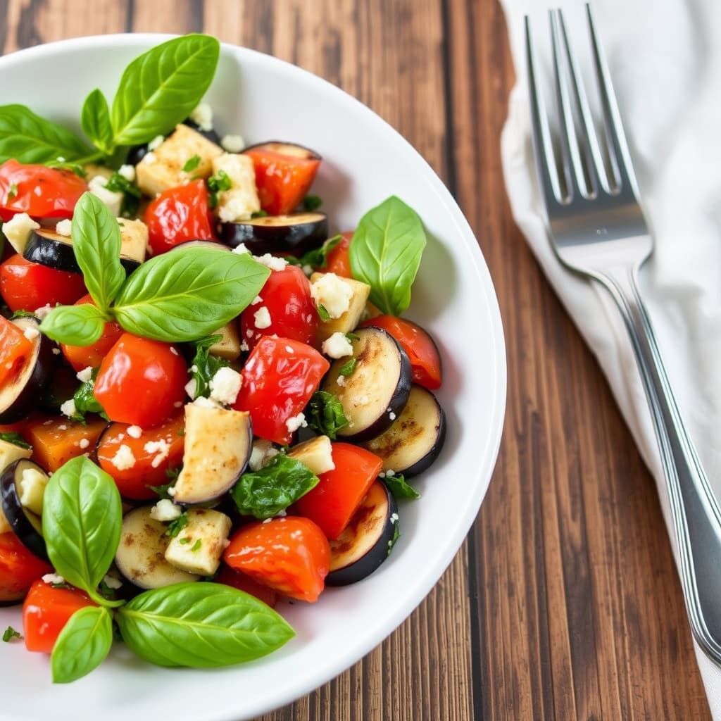 Italiensk auberginesalat