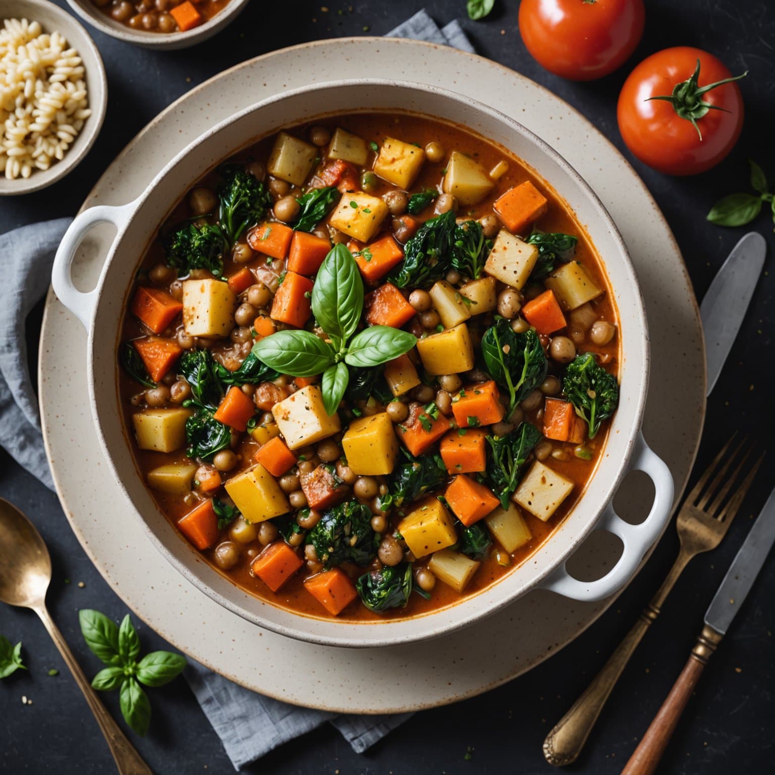 Italiensk grønnsaksgryte (Ciambotta)