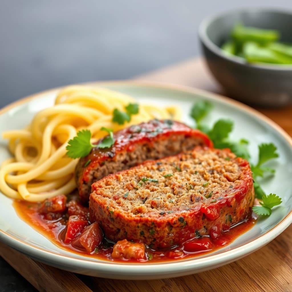 Italiensk-inspirert kjøttkake