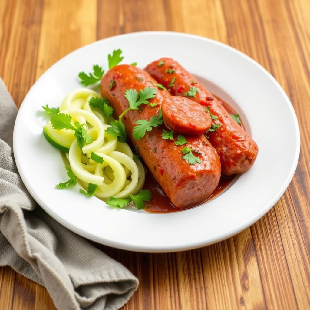 Italiensk pølse med et kick!