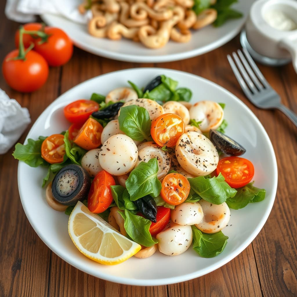 Italiensk sjømatssalat