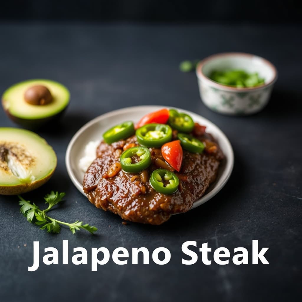 Jalapeno-steak