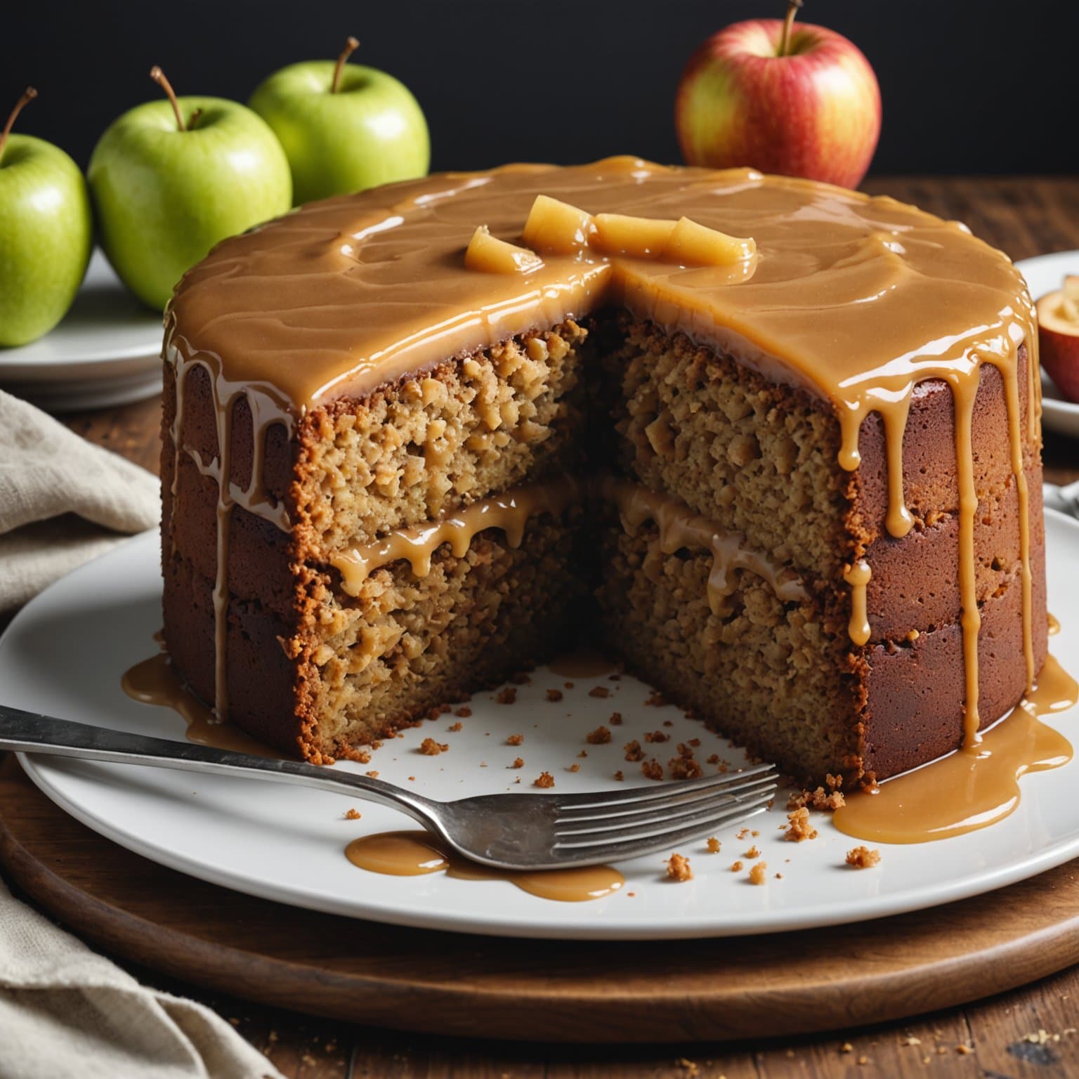 James Westfalls eplesauskake