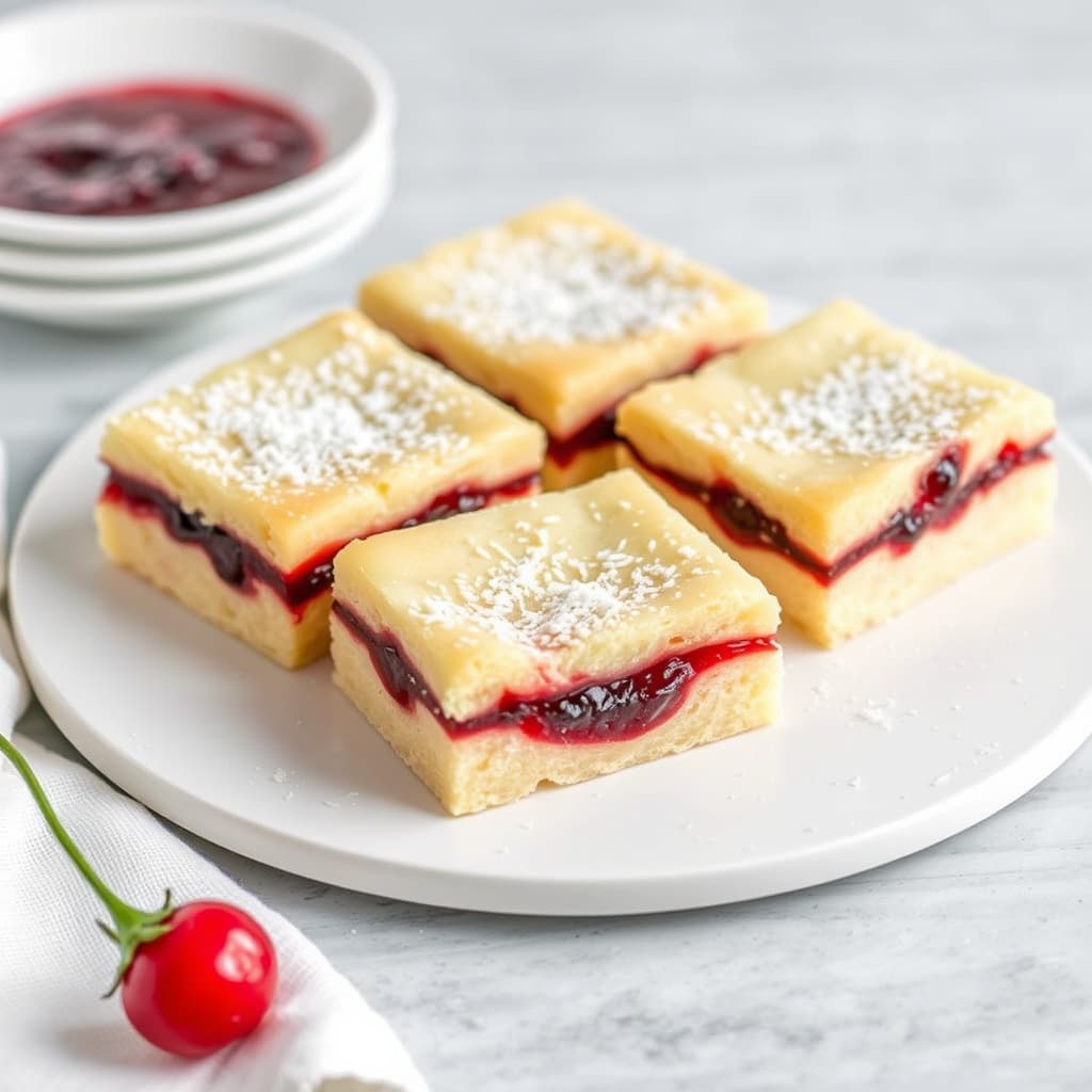 Jams og shortbread-kaker