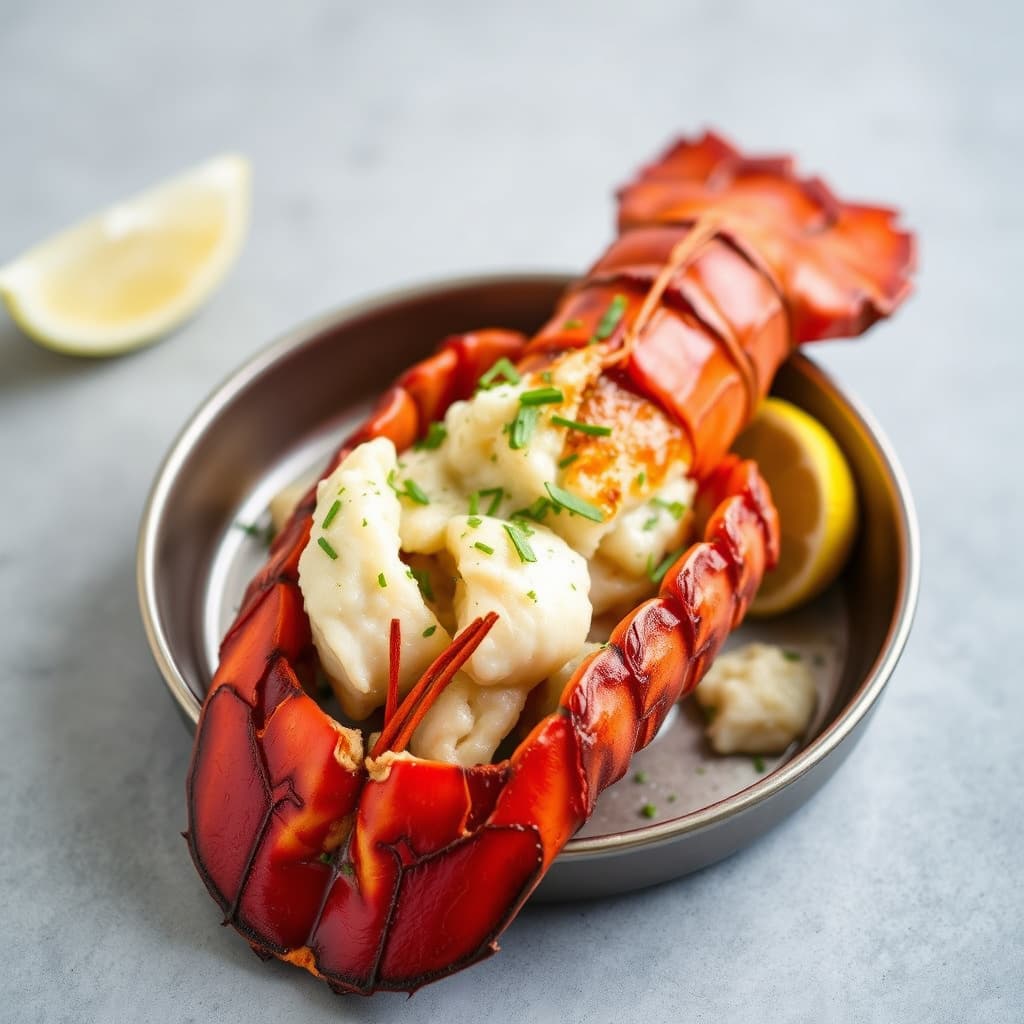 Jaspers pannegrillede hummer med kjørvel og gressløk